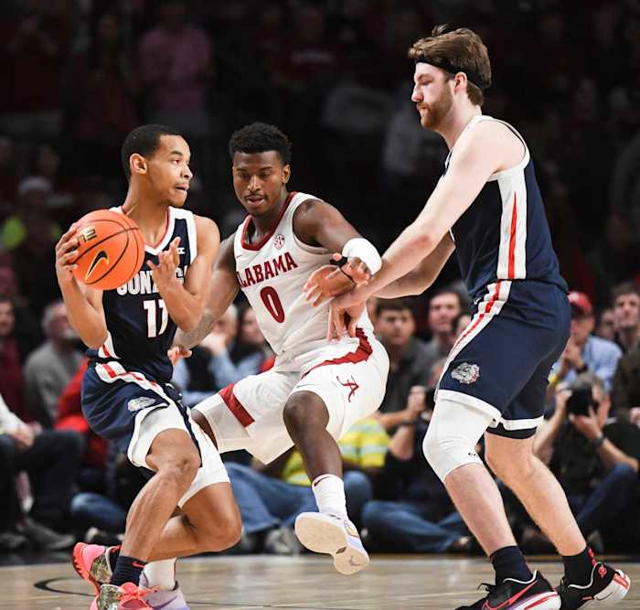 nolan hickman drew timme gonzaga alabama